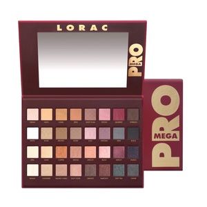 Lorac Mega Pro Palette Shimmer & Matte Eye Shadow Limited Edition NIB SALE